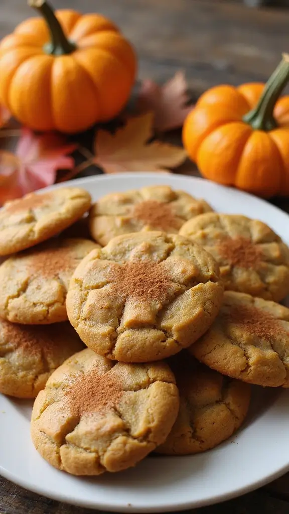 23 Dessert Ideas That Look Fancy (But Are Actually Simple) - 11. Pumpkin Spice Cookies