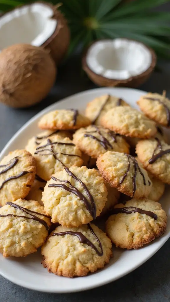 23 Dessert Ideas That Look Fancy (But Are Actually Simple) - 12. Coconut Macaroons