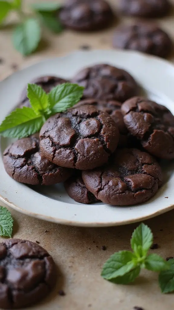 23 Dessert Ideas That Look Fancy (But Are Actually Simple) - 14. Chocolate Mint Cookies