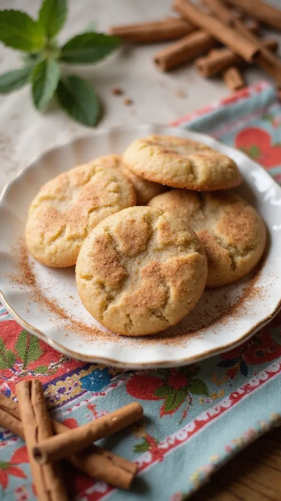 23 Dessert Ideas That Look Fancy (But Are Actually Simple) - 2. Snickerdoodle Cookies