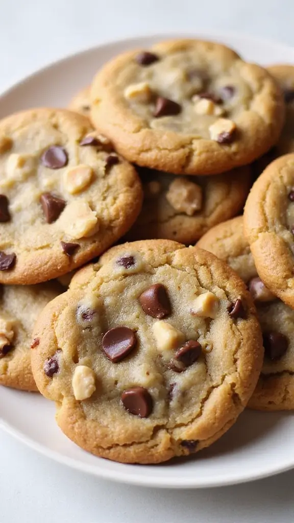 23 Dessert Ideas That Look Fancy (But Are Actually Simple) - 20. Chocolate Chip Walnut Cookies