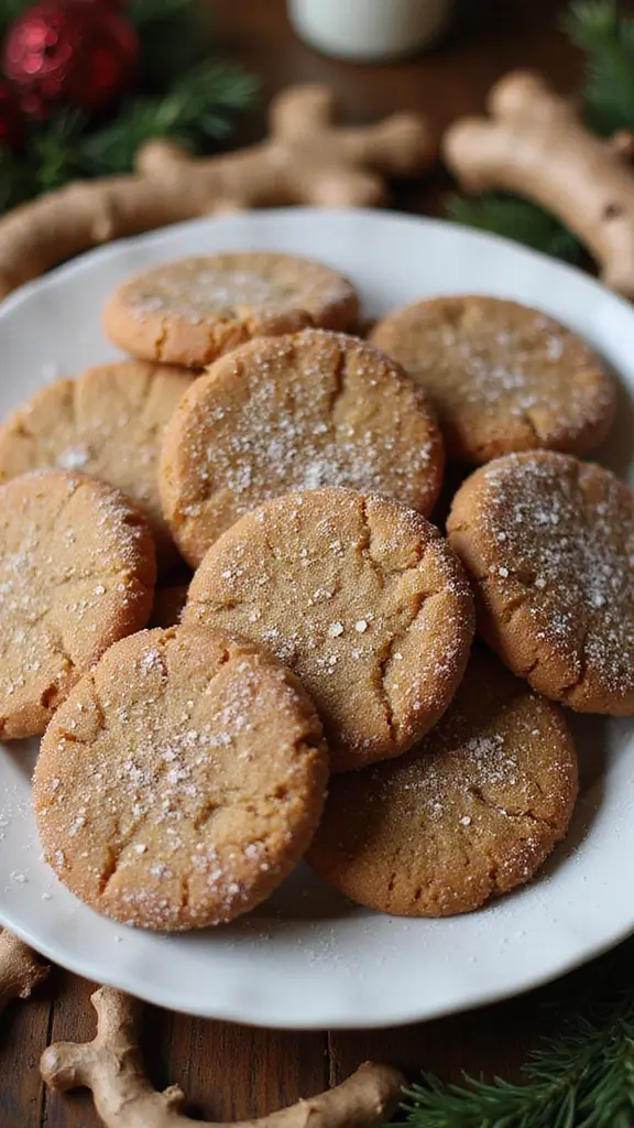23 Dessert Ideas That Look Fancy (But Are Actually Simple) - 21. Ginger Snap Cookies
