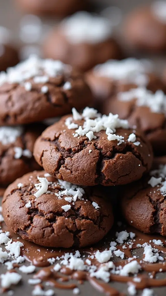 23 Dessert Ideas That Look Fancy (But Are Actually Simple) - 22. Chocolate Coconut Cookies