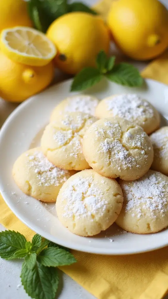 23 Dessert Ideas That Look Fancy (But Are Actually Simple) - 5. Lemon Sugar Cookies