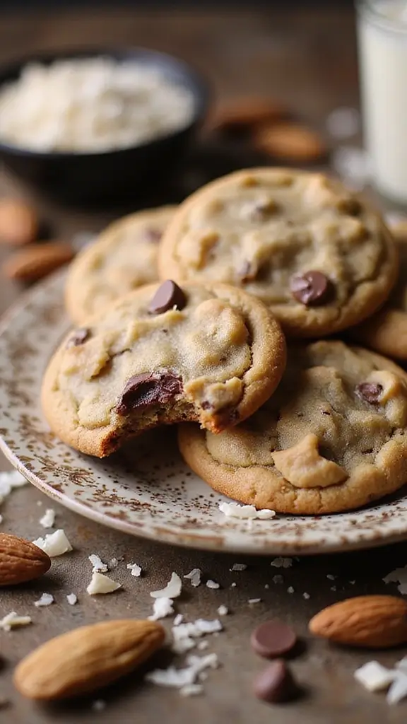 23 Dessert Ideas That Look Fancy (But Are Actually Simple) - 9. Almond Joy Cookies
