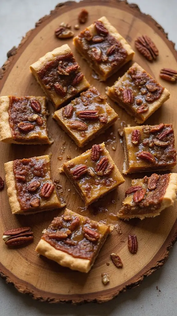 23 Dessert Recipe Makeovers: Turn Classics Into Modern Treats - 13. Pecan Pie Bars with Maple Drizzle