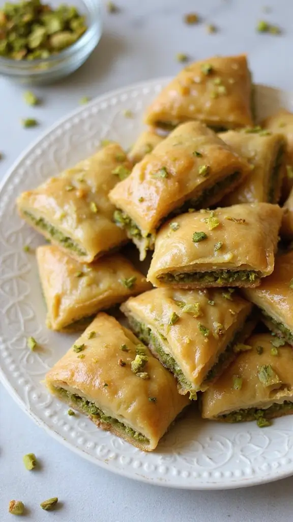 23 Dessert Recipe Makeovers: Turn Classics Into Modern Treats - 19. Pistachio Baklava Bites