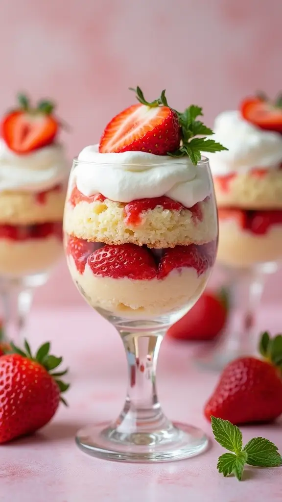 23 Dessert Recipe Makeovers: Turn Classics Into Modern Treats - 21. Strawberry Shortcake Parfaits