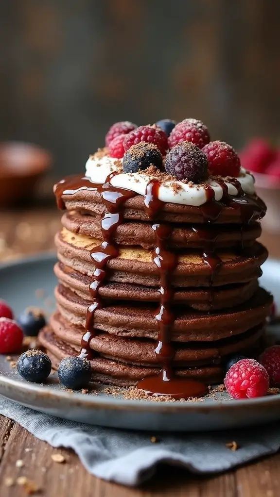 23 Dessert Recipe Makeovers: Turn Classics Into Modern Treats - 22. Chocolate Hazelnut Pancakes
