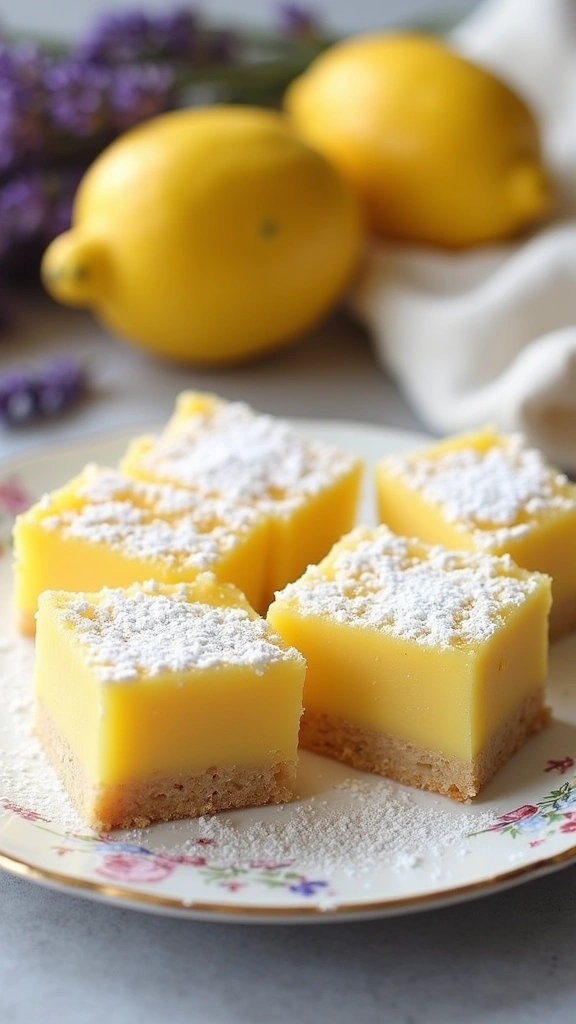 23 Dessert Recipe Makeovers: Turn Classics Into Modern Treats - 6. Lavender Lemon Bars