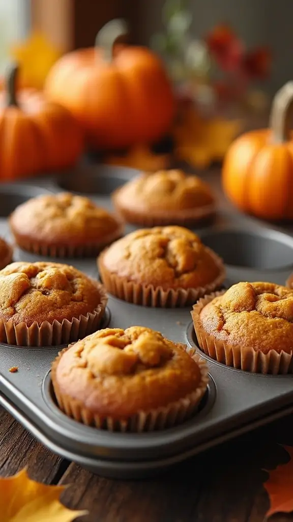 23 Irresistible Seasonal Snacks That Change With the Weather (Spring, Summer, Fall, Winter!) - 11. Pumpkin Spice Muffins