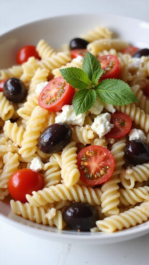 25 Delicious Salad Recipes for Every Season 25 Delicious Salad Recipes for Every Season - 13. Greek Pasta Salad