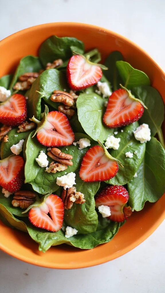 25 Delicious Salad Recipes for Every Season 25 Delicious Salad Recipes for Every Season - 15. Spinach and Strawberry Salad