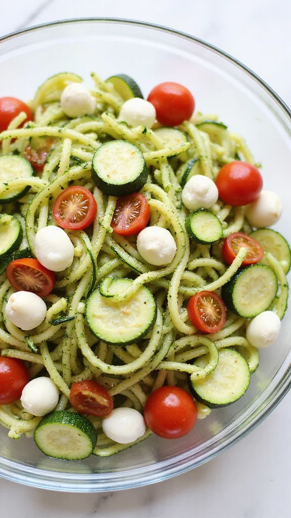 25 Delicious Salad Recipes for Every Season 25 Delicious Salad Recipes for Every Season - 17. Zucchini Noodle Salad