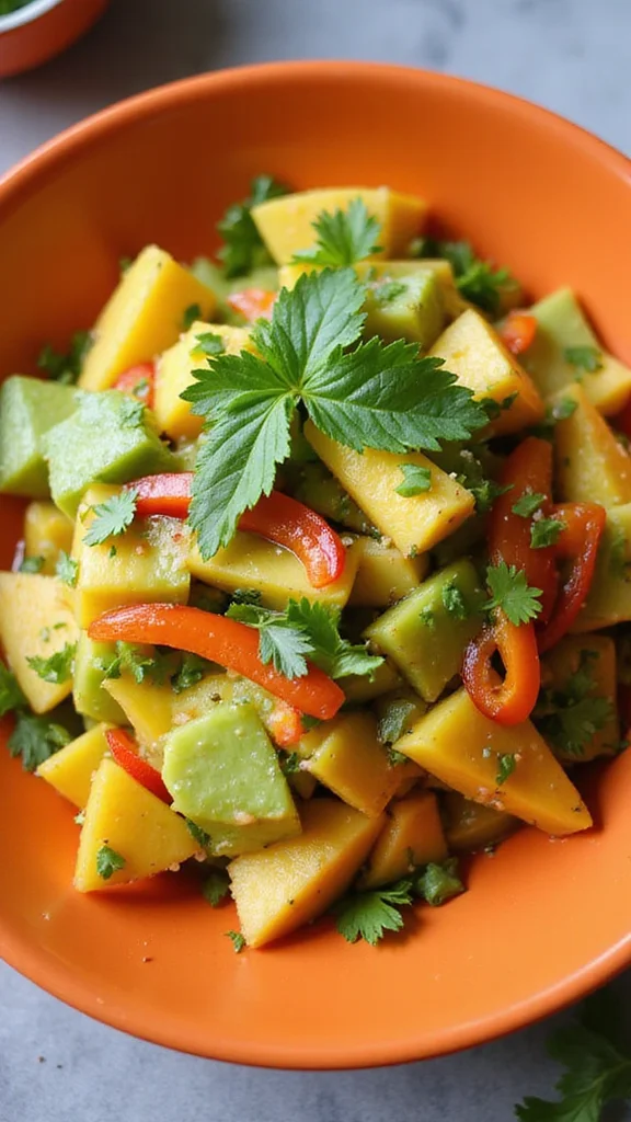 25 Delicious Salad Recipes for Every Season 25 Delicious Salad Recipes for Every Season - 9. Thai Mango Salad