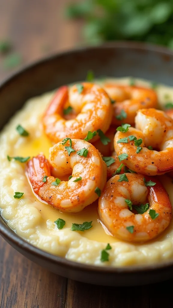 25 Quick Dinner Recipes for Fast Weeknights - 20. Garlic Butter Shrimp and Grits