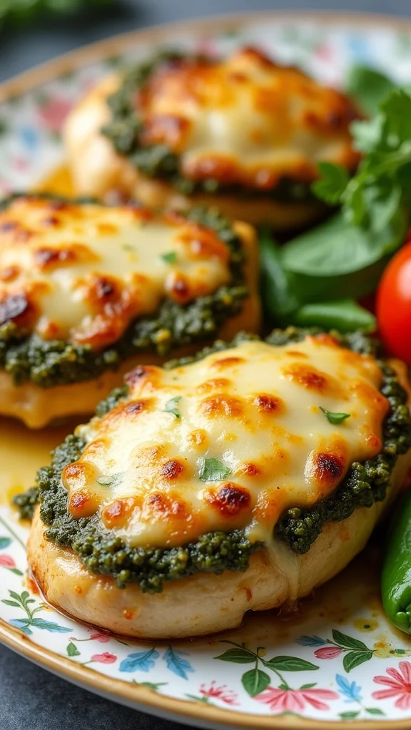 25 Quick Dinner Recipes for Fast Weeknights - 21. Pesto Chicken Bake