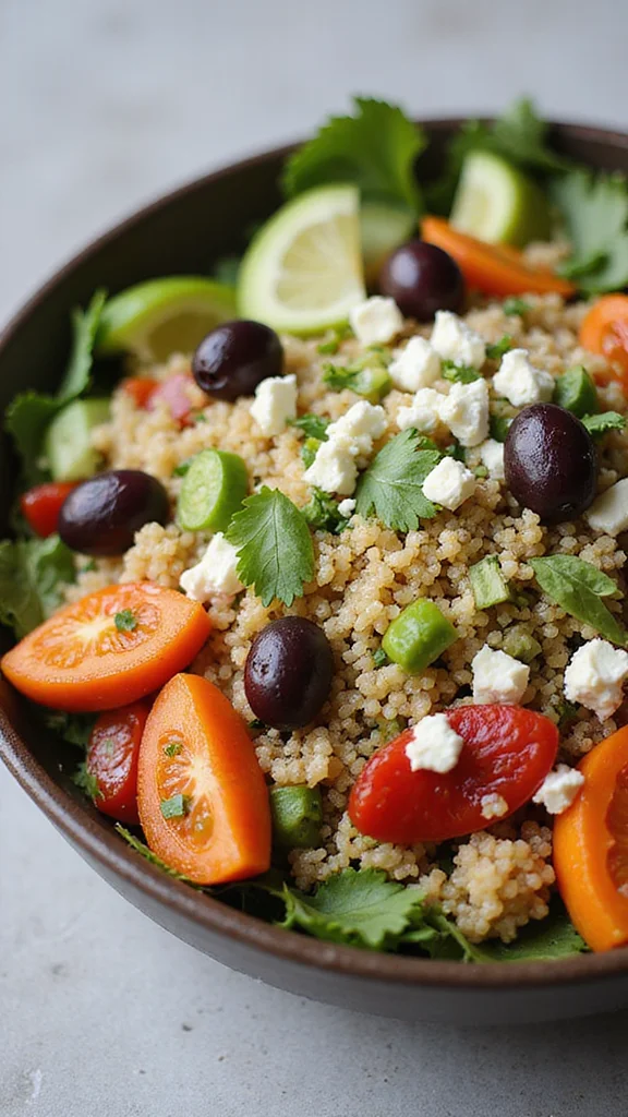 25 Quick Dinner Recipes for Fast Weeknights - 24. Greek Quinoa Bowl