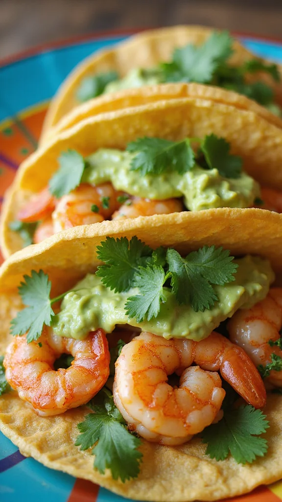 25 Quick Dinner Recipes for Fast Weeknights - 6. Shrimp Tacos with Avocado Sauce