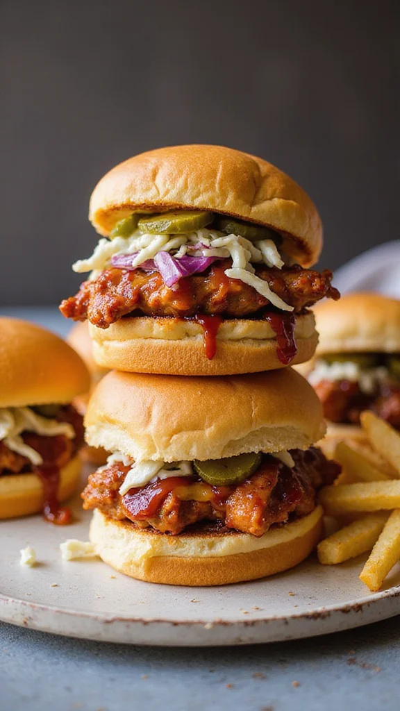 25 Quick Dinner Recipes for Fast Weeknights - 8. BBQ Chicken Sliders