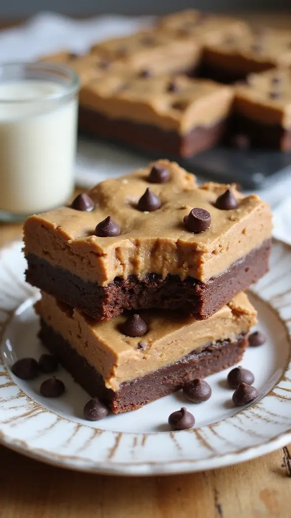 25 Sweet Recipes That Brighten Up Any Day 25 Sweet Recipes That Brighten Up Any Day - 17. No-Bake Chocolate Peanut Butter Bars