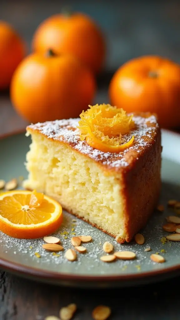 25 Sweet Recipes That Brighten Up Any Day 25 Sweet Recipes That Brighten Up Any Day - 18. Orange and Almond Cake