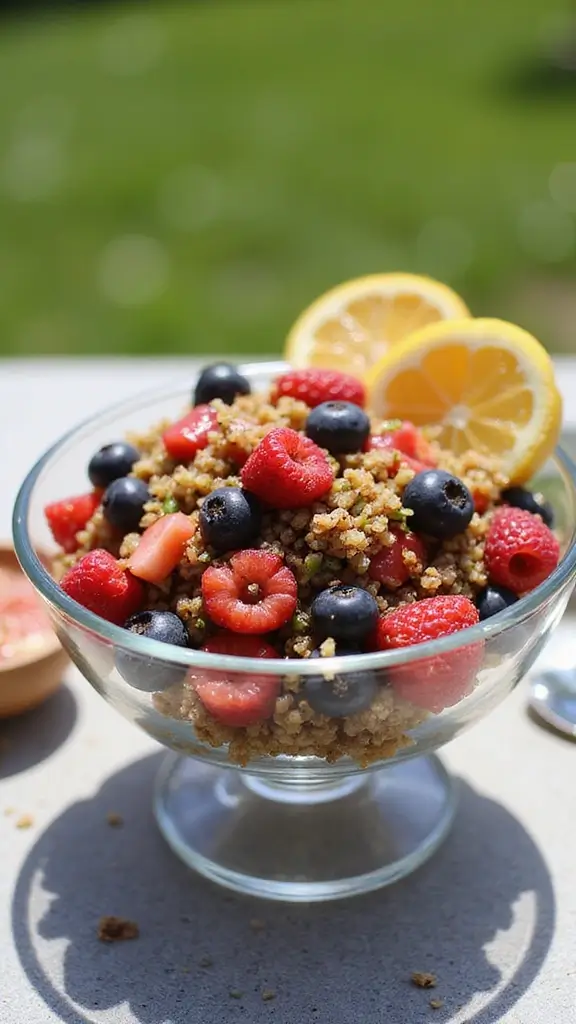 25 Sweet Recipes That Brighten Up Any Day 25 Sweet Recipes That Brighten Up Any Day - 20. Berry Quinoa Salad