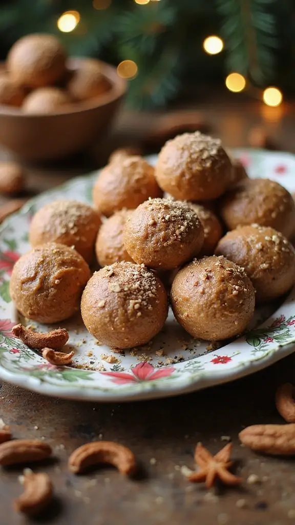 25 Sweet Recipes That Brighten Up Any Day 25 Sweet Recipes That Brighten Up Any Day - 23. Gingerbread Protein Balls