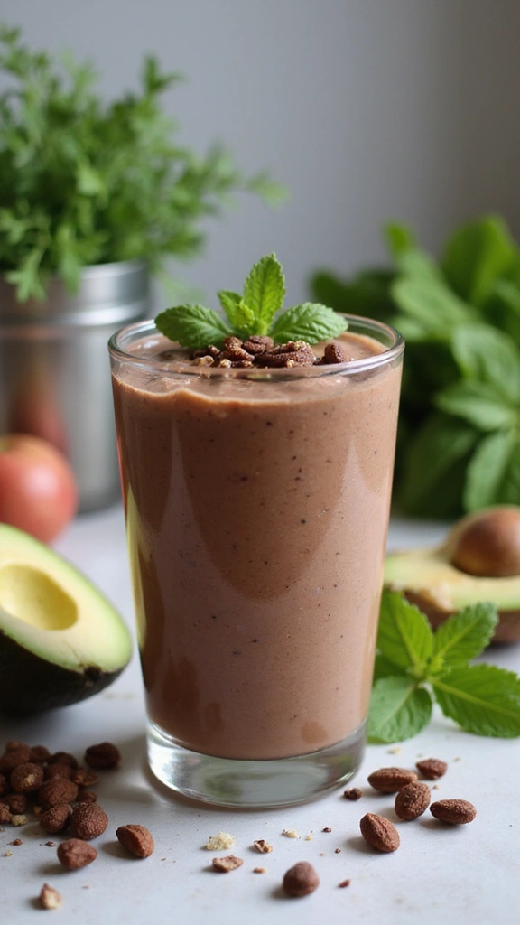 25 Sweet Recipes That Brighten Up Any Day 25 Sweet Recipes That Brighten Up Any Day - 7. Chocolate Avocado Smoothie