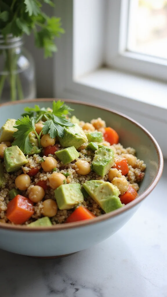 27 Must-Try Side Dishes to Complete Any Meal - 1. Quinoa Salad with Chickpeas and Avocado