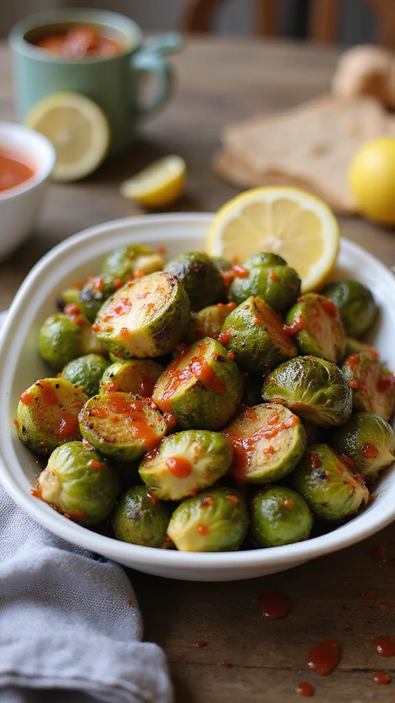27 Must-Try Side Dishes to Complete Any Meal - 15. Spicy Roasted Brussels Sprouts