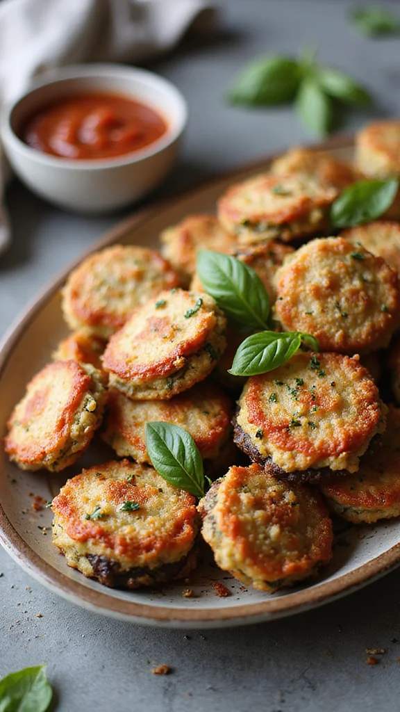 27 Must-Try Side Dishes to Complete Any Meal - 19. Eggplant Parmesan Bites