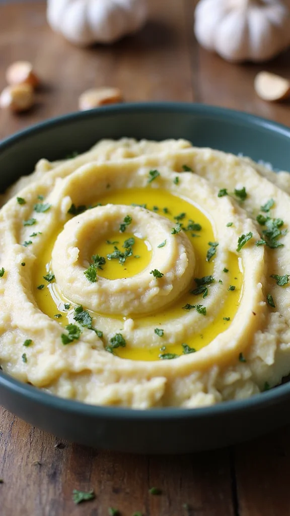 27 Must-Try Side Dishes to Complete Any Meal - 2. Roasted Garlic Mashed Cauliflower