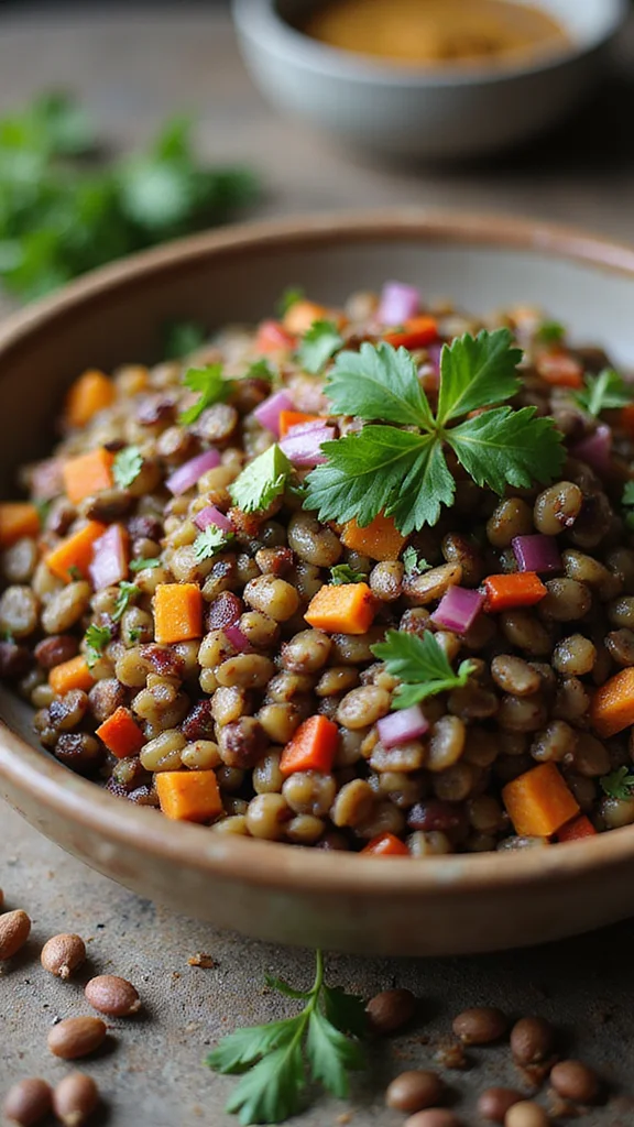 27 Must-Try Side Dishes to Complete Any Meal - 22. Spiced Lentil Salad