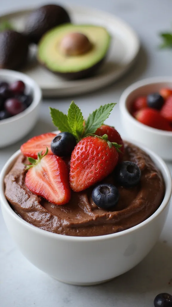 27 Must-Try Side Dishes to Complete Any Meal - 27. Chocolate Avocado Mousse