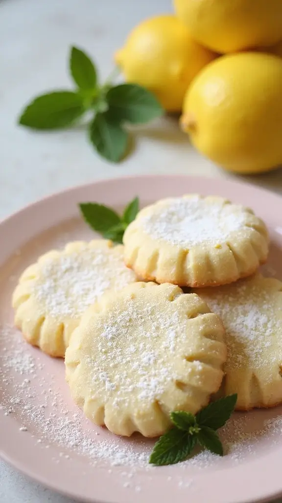 5-Ingredient Delicious Desserts You Can Bake at Home - 4. Lemon Shortbread Cookies