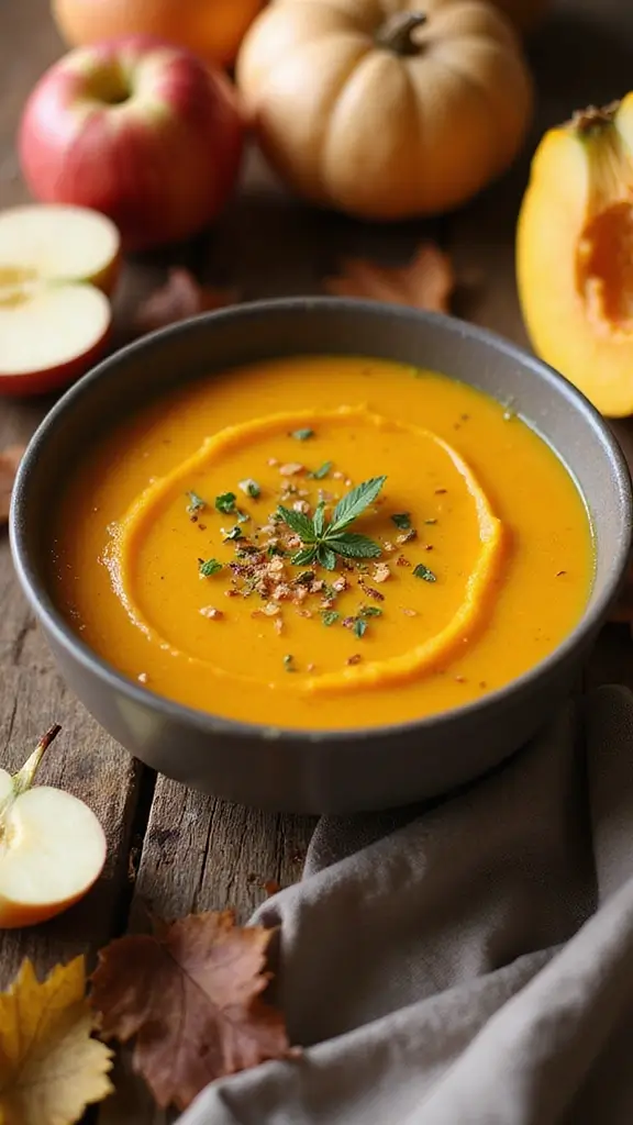 7 Cozy Fall Recipes That’ll Make Your Kitchen Smell Like Heaven 7 Cozy Fall Recipes That’ll Make Your Kitchen Smell Like Heaven - 2. Apple and Butternut Squash Soup