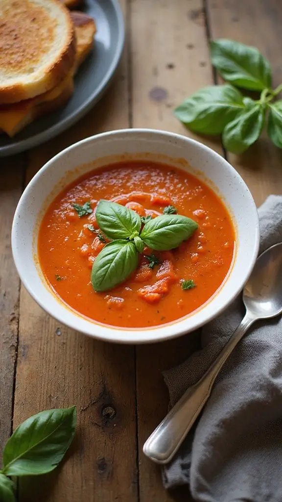 7 Cozy Fall Recipes That’ll Make Your Kitchen Smell Like Heaven 7 Cozy Fall Recipes That’ll Make Your Kitchen Smell Like Heaven - 6. Roasted Tomato Basil Soup