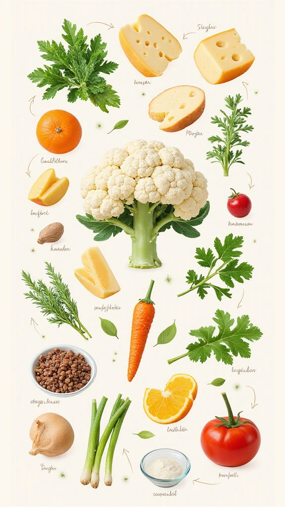 Creamy Cauliflower Cheese Soup: The Cozy Recipe You’ll Make All Winter Creamy Cauliflower Cheese Soup: The Cozy Recipe You’ll Make All Winter - Nutritional Information