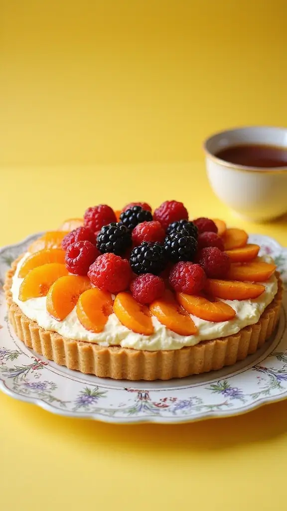 Himmlisch süß: 17 Dessert Rezepte, die wie aus dem Café schmecken Himmlisch süß: 17 Dessert Rezepte, die wie aus dem Café schmecken - 14. Himmlische Fruchttorte