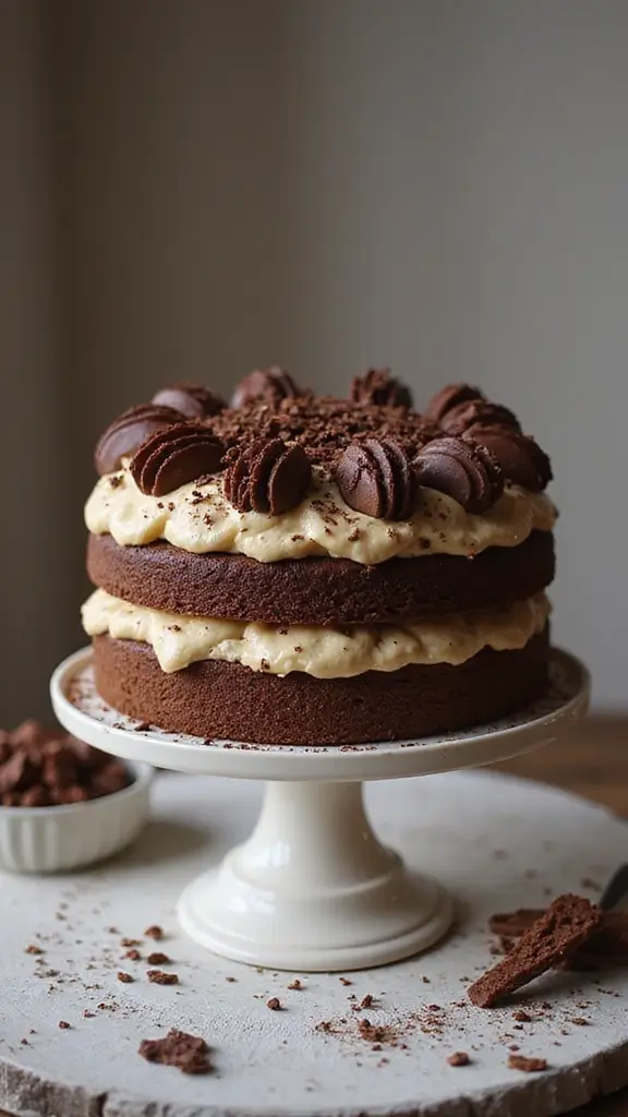 Himmlisch süß: 17 Dessert Rezepte, die wie aus dem Café schmecken Himmlisch süß: 17 Dessert Rezepte, die wie aus dem Café schmecken - 17. Nougat Torte