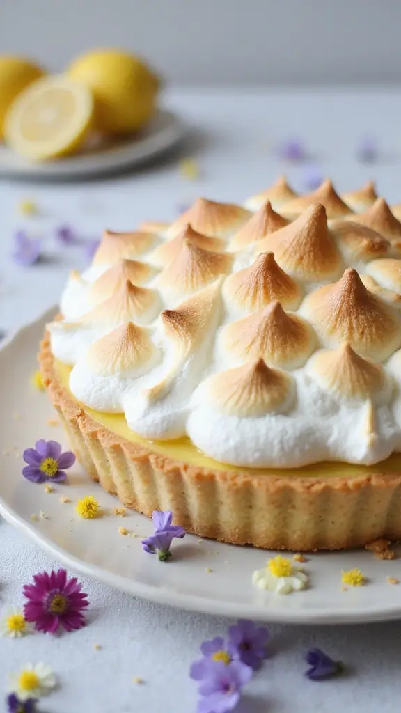 Himmlisch süß: 17 Dessert Rezepte, die wie aus dem Café schmecken Himmlisch süß: 17 Dessert Rezepte, die wie aus dem Café schmecken - 3. Zitronen-Baiser-Torte