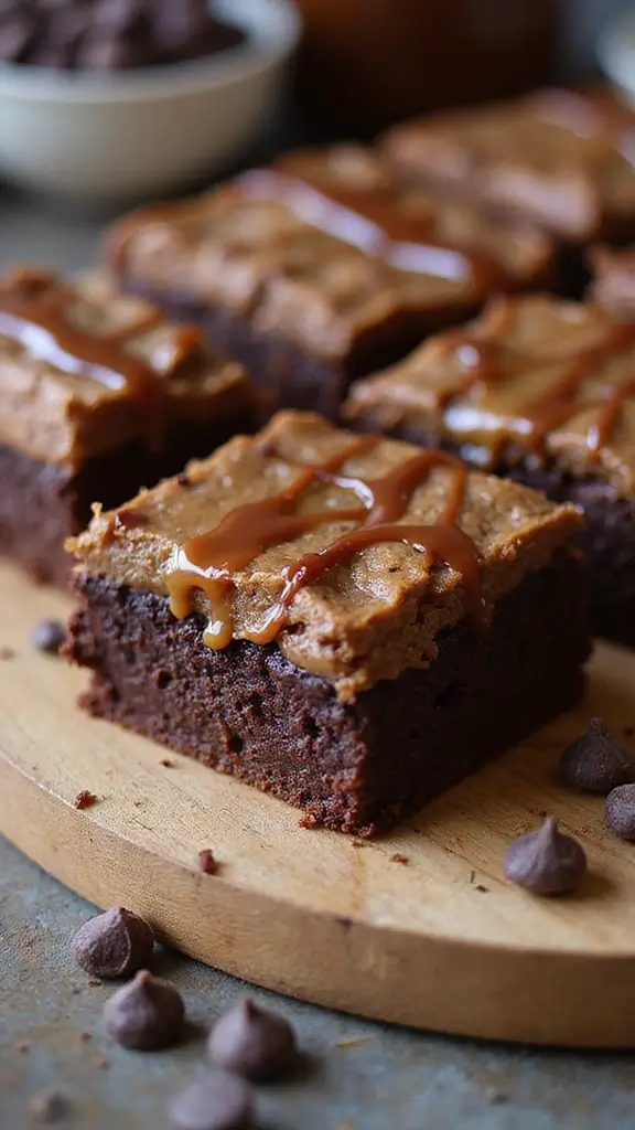 Himmlisch süß: 17 Dessert Rezepte, die wie aus dem Café schmecken Himmlisch süß: 17 Dessert Rezepte, die wie aus dem Café schmecken - 9. Karamell-Brownies