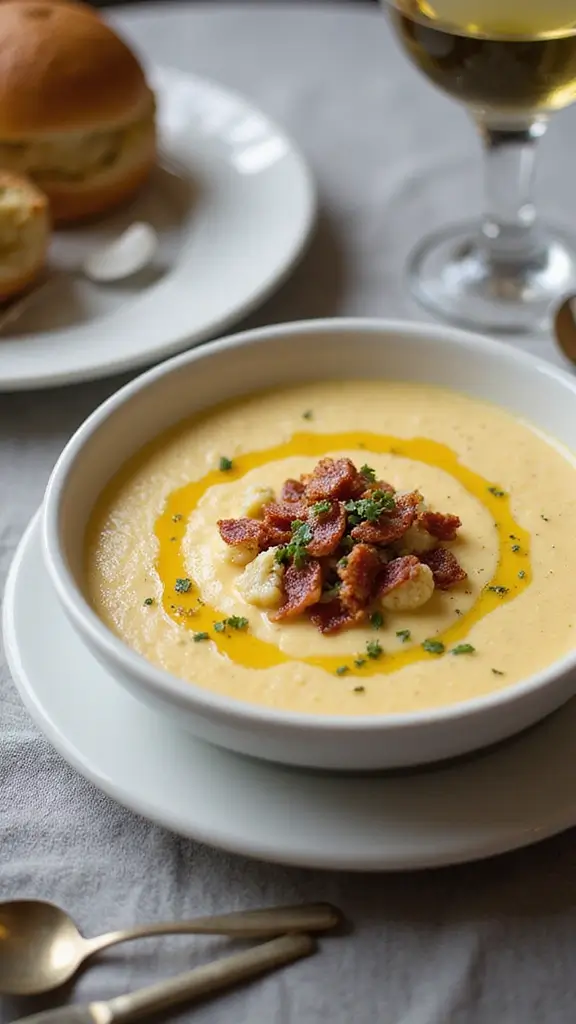 How to Make the Perfect Cauliflower Cheese Soup with a Gourmet Twist - The Gourmet Twist