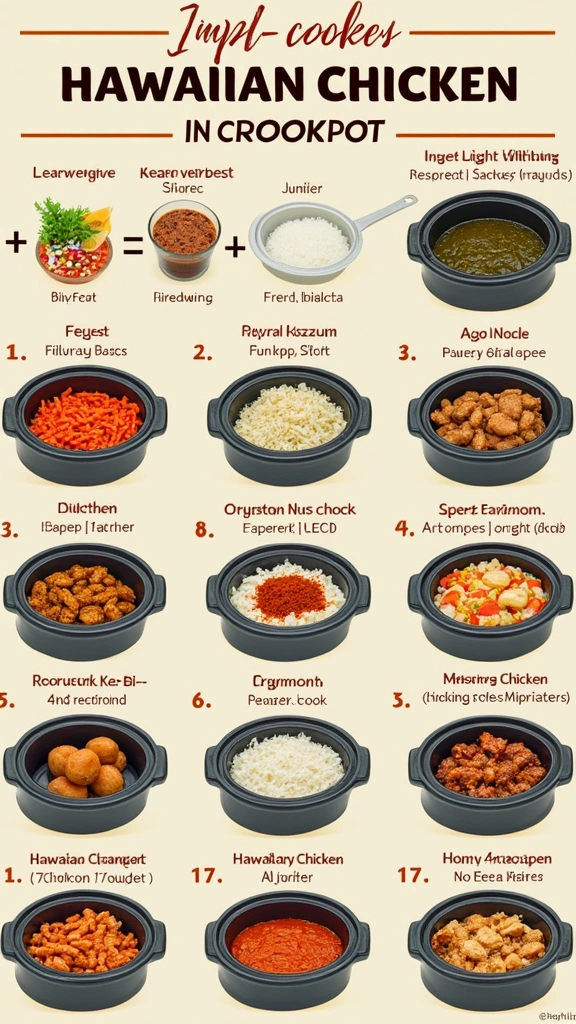 Savor the Tropics: How to Make Crockpot Hawaiian Chicken That Tastes Like Vacation - Step-by-Step Instructions