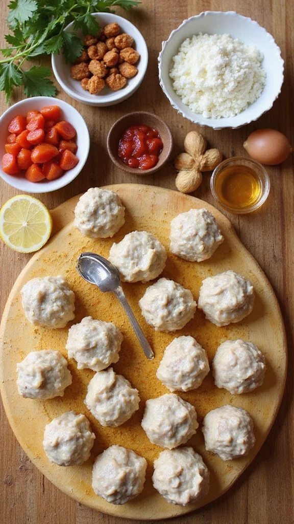 The Best Creamy Chicken Meatballs (Ready in 40 Minutes) - Ingredients List
