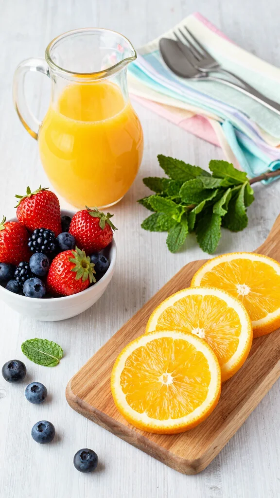 Easy Easter Punch Recipe That Works for Brunch or Dinner - Ingredients List 1