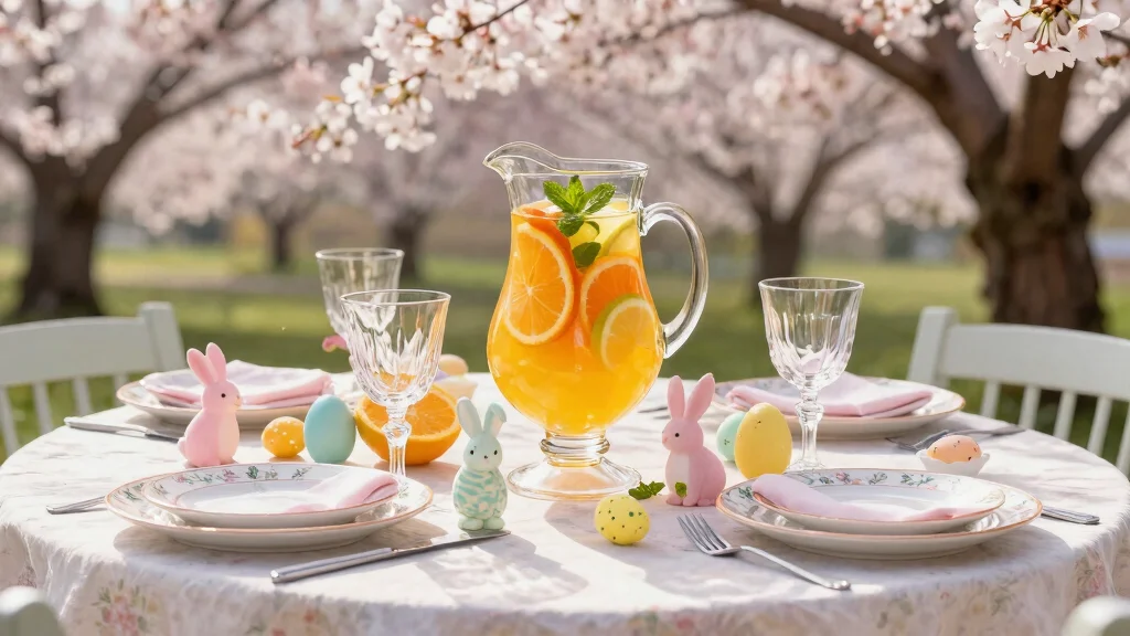 Easy Easter Punch Recipe That Works for Brunch or Dinner