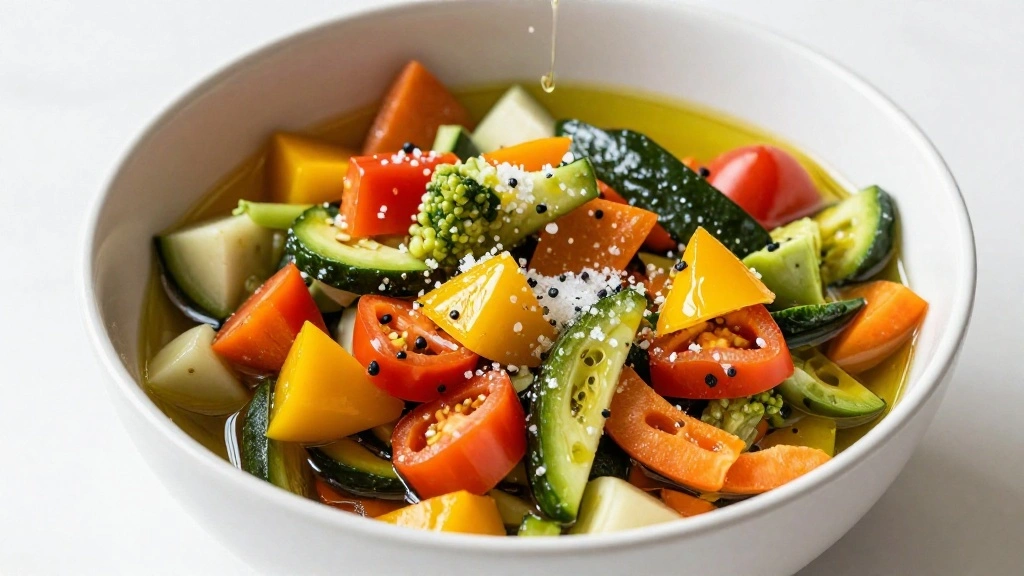 14 Refreshing Summer Appetizers Perfect for Your Pool Party - Step 3: Marinate the Vegetables 1