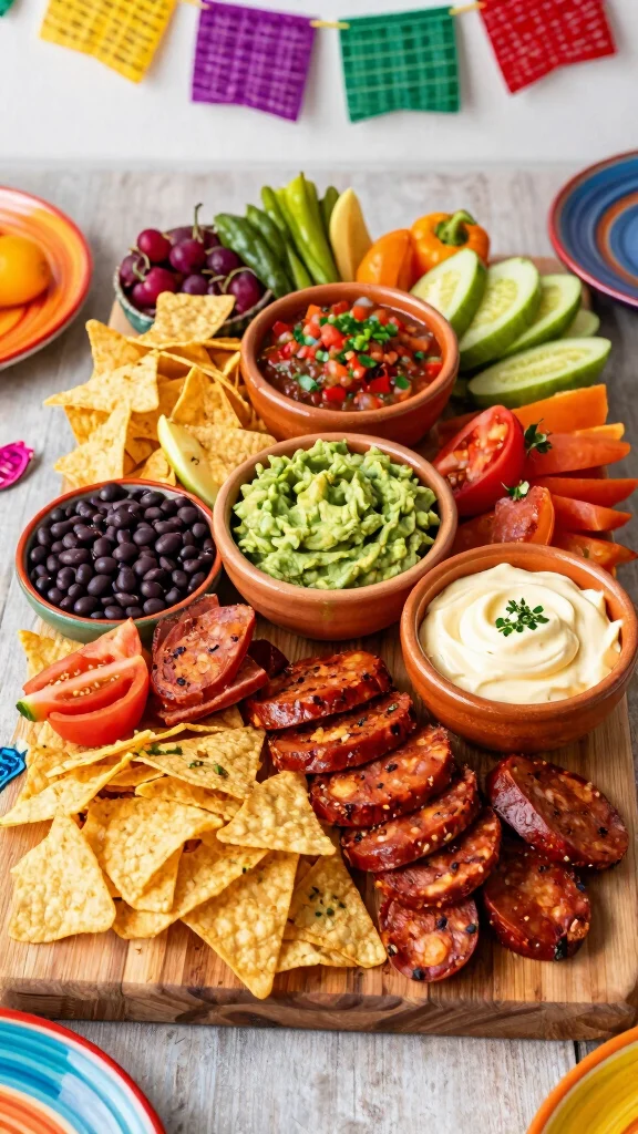 15 Charcuterie Themes That Will Make Your Party Unforgettable - 13. Fiesta Fun 1